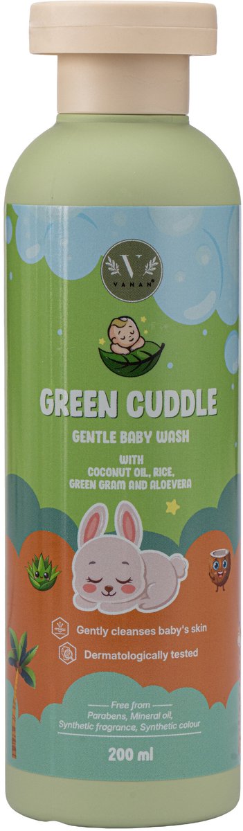 Vanan Green Cuddle Babywash (200 ml)