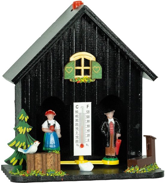WINTER --- Vogel met een muts en sjaal (weerhuis kaart