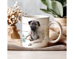 Mok - 330 ML - Hond - Kangal - Koffiemok - Theemok - Thee of Koffie - Koffiebeker - Koffietas Geschenk Cadeau