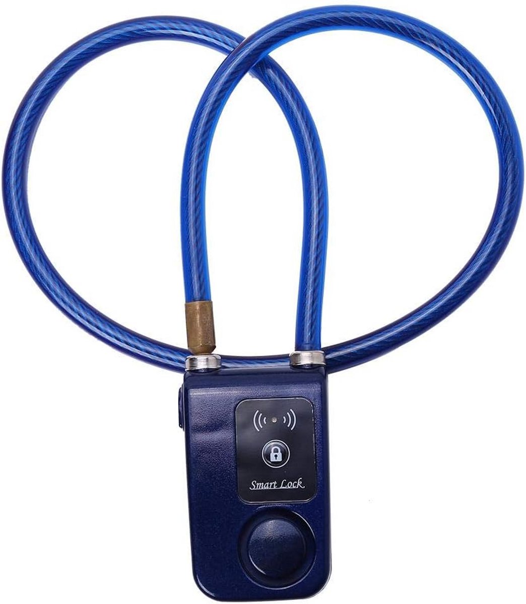 Intelligent Fietskettingslot met Bluetooth Alarm en App Bediening
