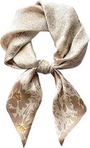Satijnen hoofddoek voor dames, lichtgewicht en stijlvol, kan gebruikt worden als sjaal, haaraccessoire of nekwarmer. Een zijden slaapsjaal, perfect als Valentijnsdag- of Thanksgiving-cadeau voor moeder of geliefde.