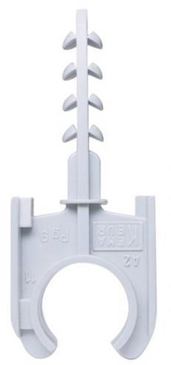 Schnabl klembeugel 15-16mm - grijs - per 200 stuks (230116)