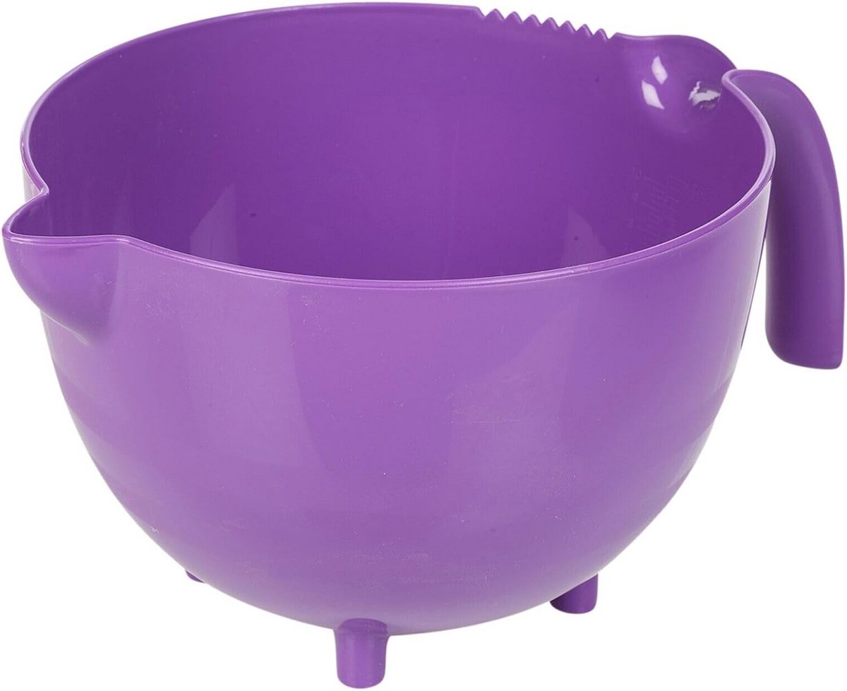 Grote Mengbeker met Maatverdeling en Schenktuit - 2.5L Plastic Kruik voor Keuken