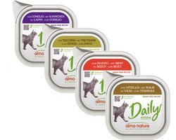 Almo Nature Daily Kattenvoer Konijn 100 gr