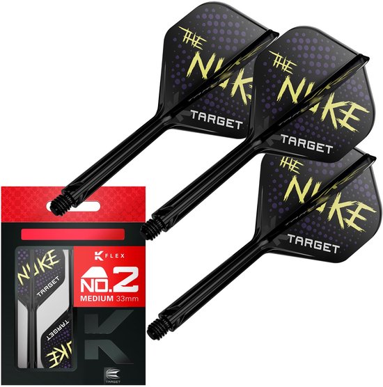 Target K-Flex Luke Littler NO2 - Dart Flights - Medium van Target — afbeelding 2