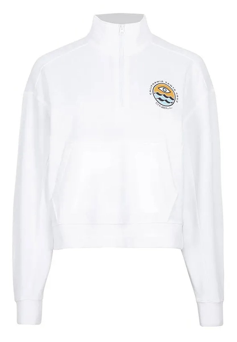 O´neill Cove Sweatshirt Met Halve Rits M Vrouw Wit
