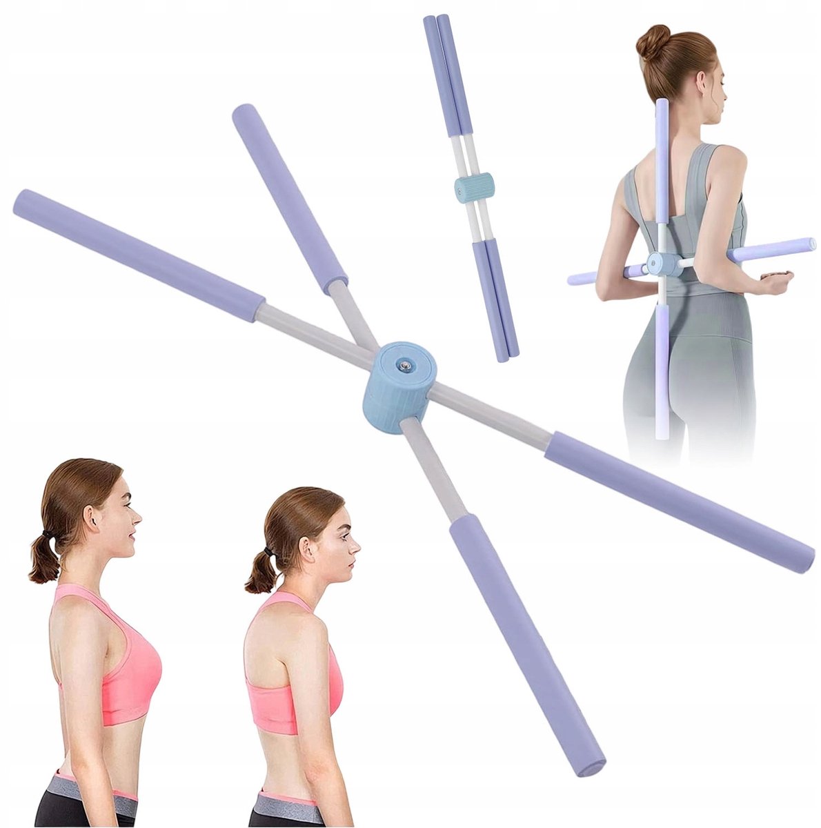 Yogastokken stretchgereedschap - Postur Correctie Oefenstok, Fitness