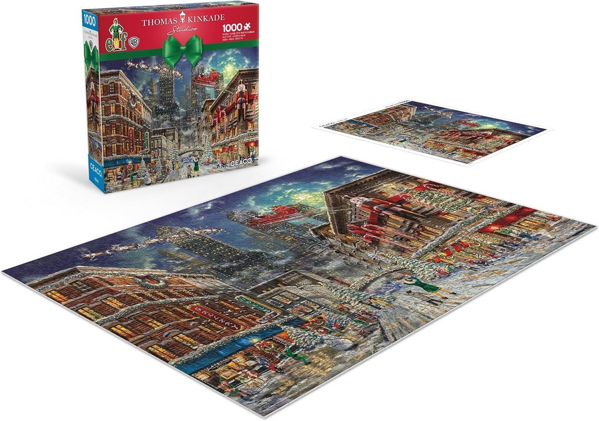Kerstpuzzel Lichtgevende Elf - 1000 Stukjes Jigsaw Puzzel