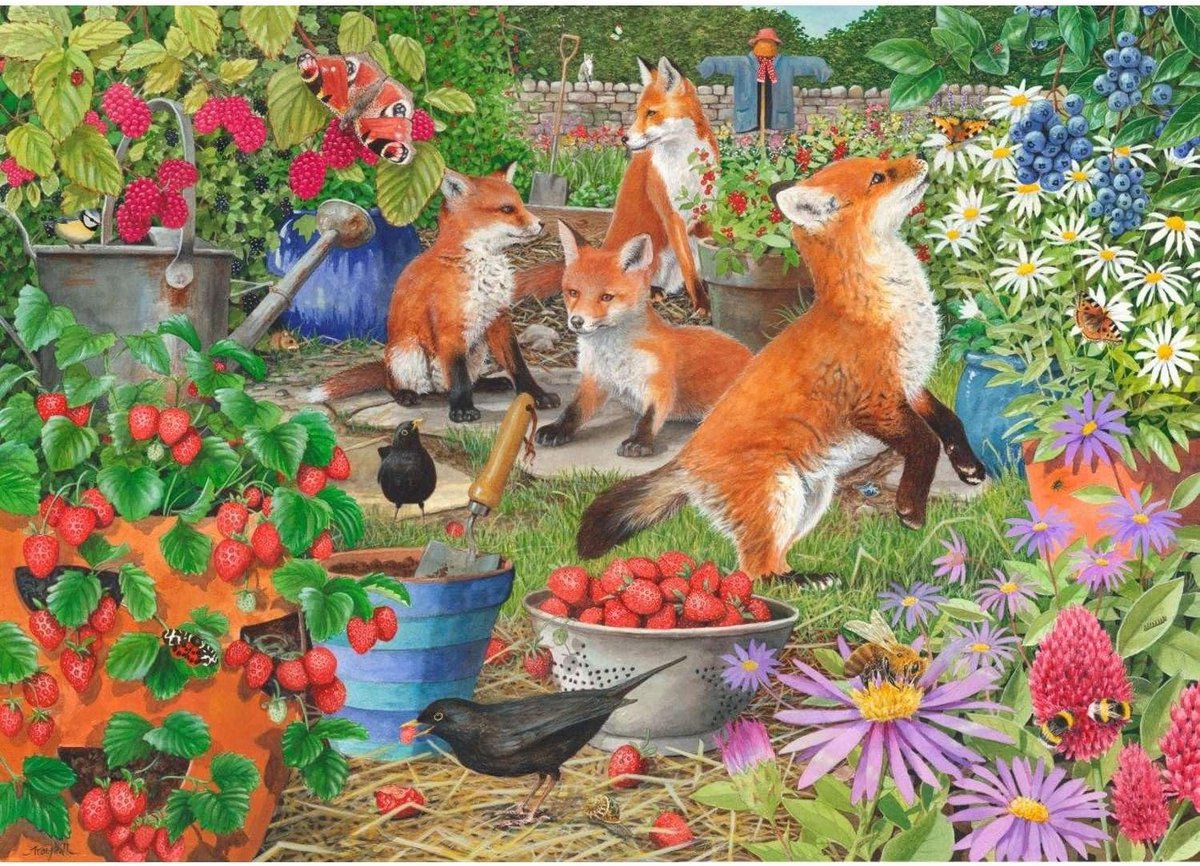Puzzel 1000 Stukjes voor Volwassenen - Kunstzinnig Landschap Puzzel met Gedetailleerde Illustratie