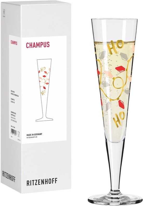 Ritzenhoff Online Xmas Champagneglas 2