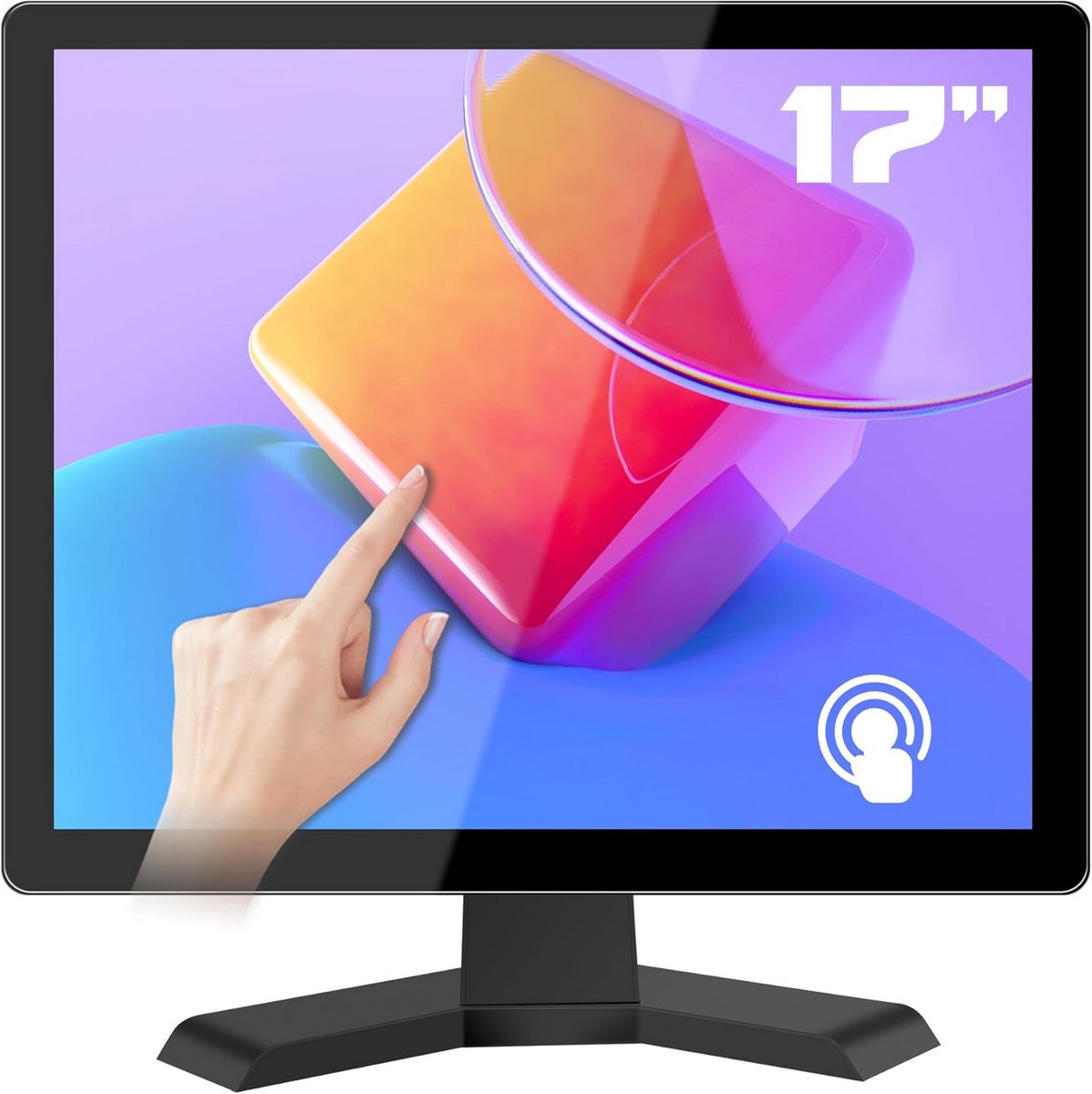 17 Inch Vierkant Touchscreen Monitor met HDMI en USB - 4:3 HD 1280x1024