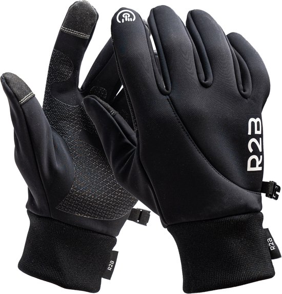 R2B Handschoenen Winter - Touchscreen Handschoenen - Waterdicht - Maat M - Handschoenen Heren - Handschoenen Dames - Winterhandschoenen - Skihandschoenen - Model Gent