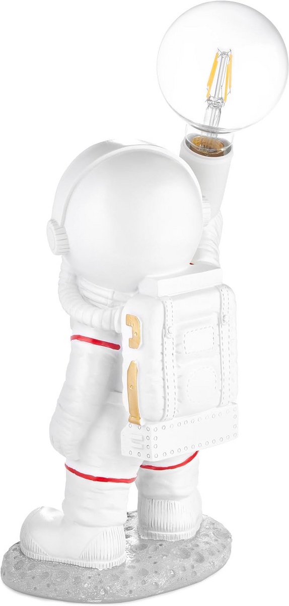 Decoratieve Astronaut Tafellamp met USB-C Aansluiting - Ruimtevaart Nachtlamp — afbeelding 5