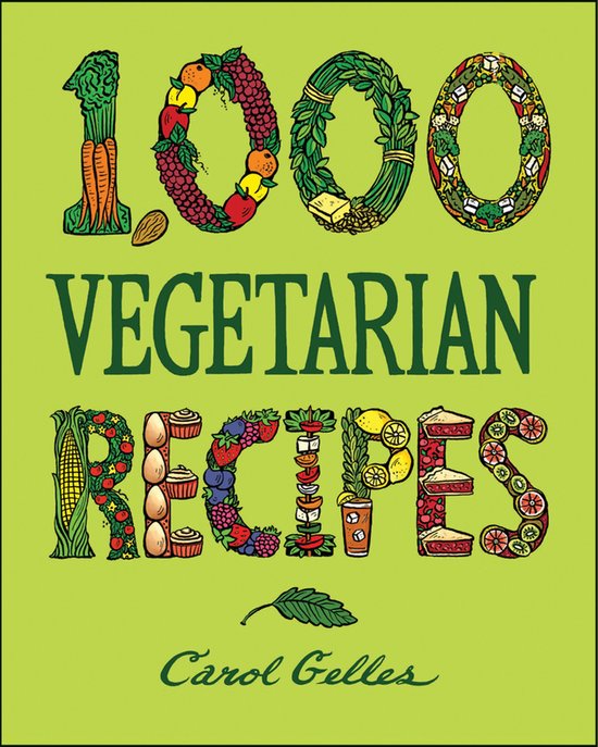 1,000 Vegetarian Recipes - cover
