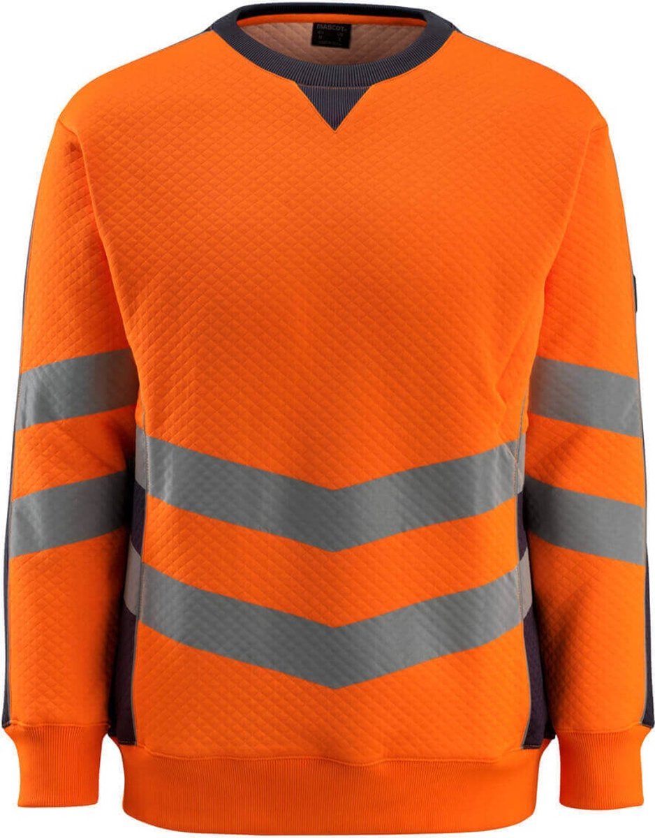 Mascot Safe Supreme Sweatshirt 50126-932 - hi-vis oranje/donkermarine - XL