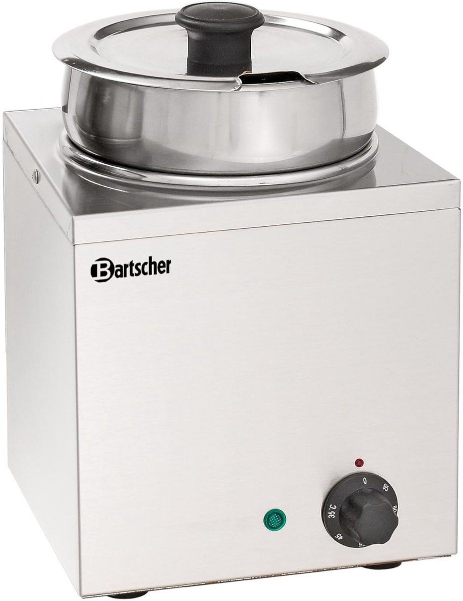 Professionele Bain-Marie Warmhoudpan met 1 Ketel (3.5 Liter) - Elektrisch