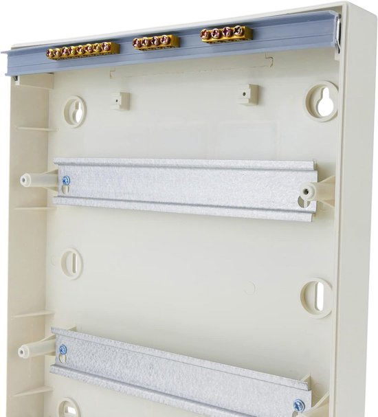 Elektrische verdeelkast 24 modules 2 rijen DIN-rail IP40