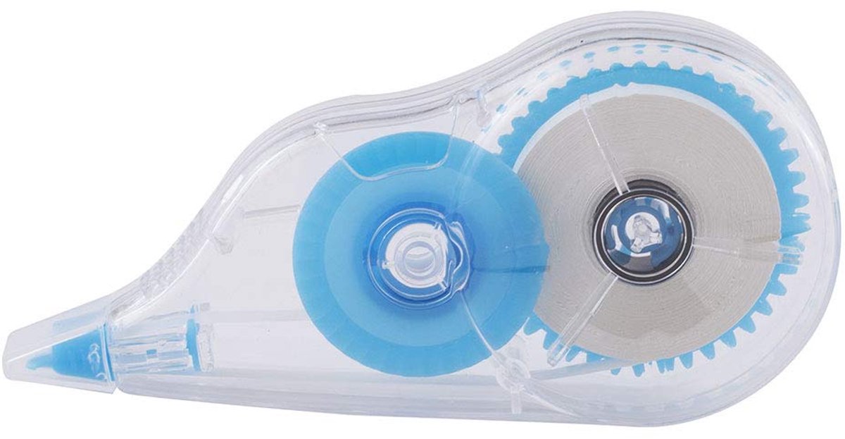 IMPERATORIS® Correctietape - Roller - Direct Overschrijfbaar - Voor School en Kantoor - Witte Tape - 1 Stuk - Wit