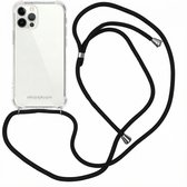 imoshion Hoesje - Geschikt voor Apple iPhone 12 Pro / 12 - Backcover met koord - Zwart