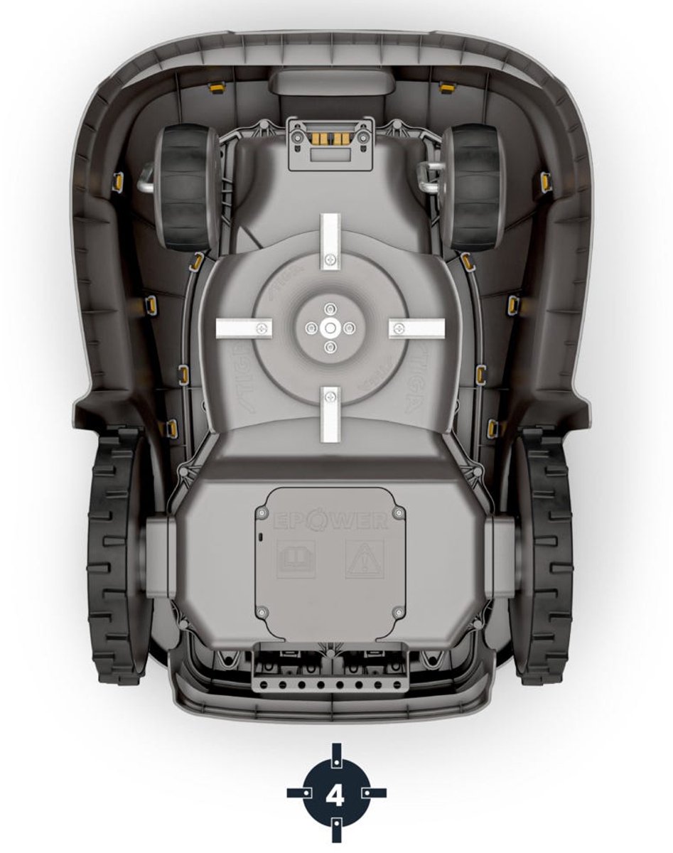 STIGA A500 Draadloze Robot Tondeuse met 4G Verbinding - afbeelding 3