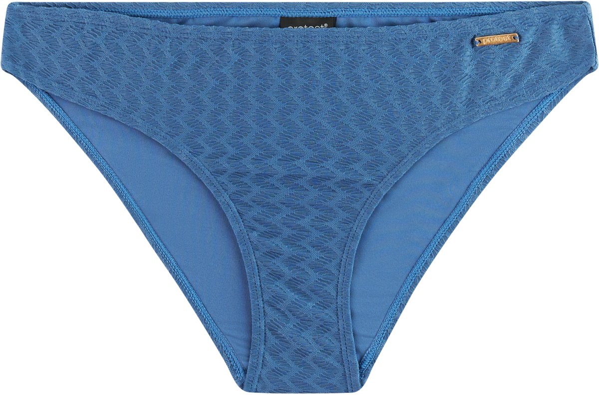 Protest MIXSpheri Bikini broekje Dames Normale pasvorm Normale pasvorm Medium dekking Blauw
