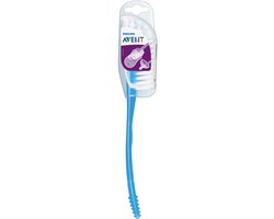 Philips Avent Fles- en speenborstel - Blauw - SCF145/06