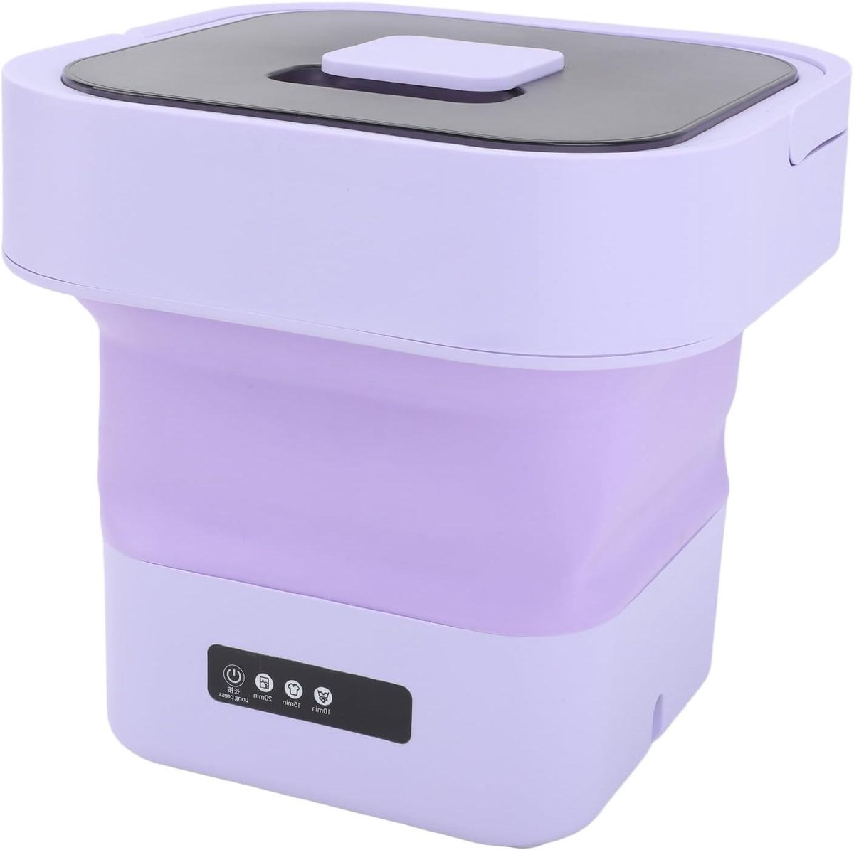 Mini-wasmachine met centrifugerfunctie - 10 liter capaciteit - Compact en draagbaar