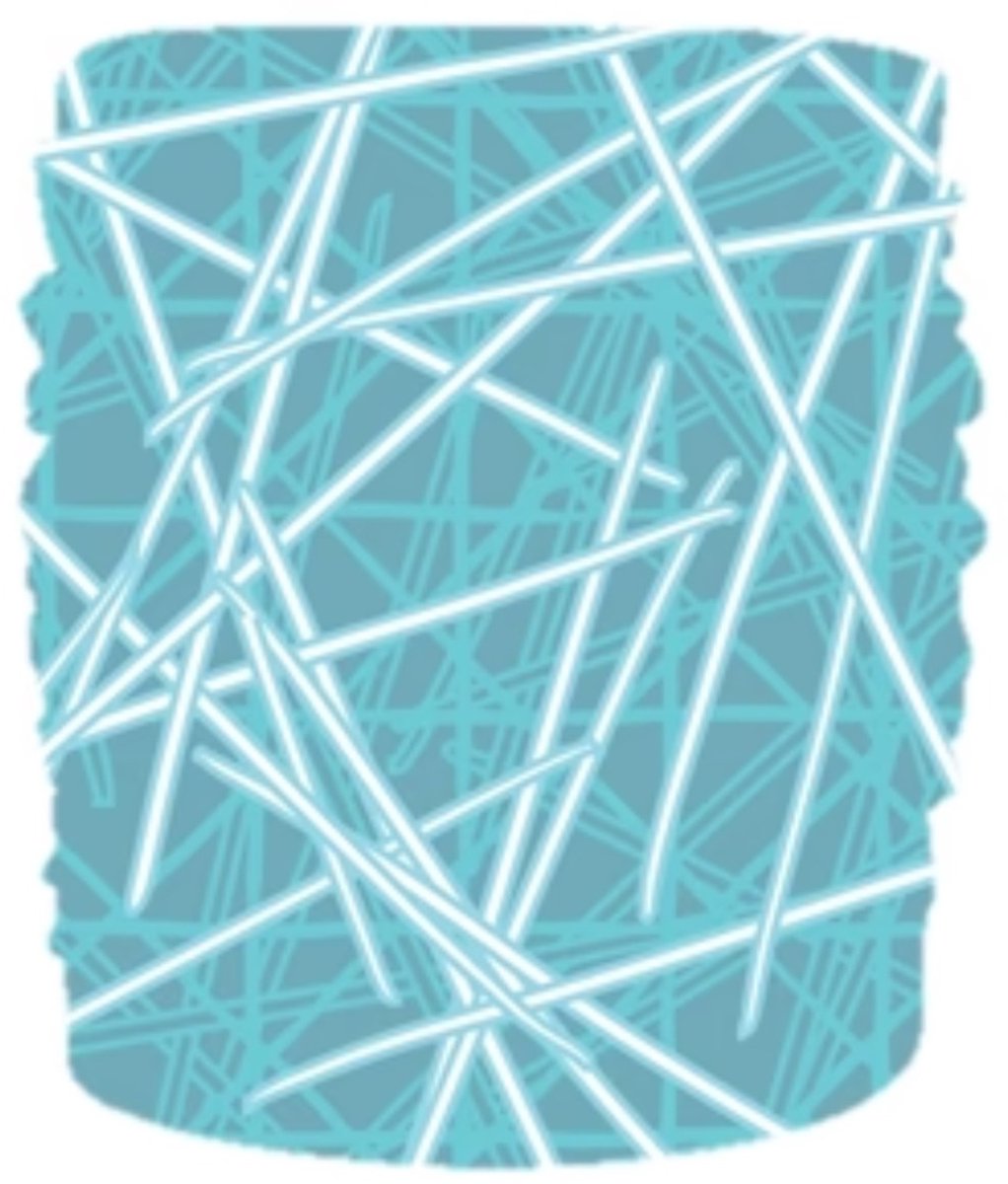 Kou Wild Print Sjaal Dames Blauw dessin