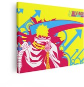 Artaza Canvas Schilderij Ichigo - 40x30 cm - Wanddecoratie Bleach Anime - Muurdecoratie Slaapkamer Jongen - Schilderijen Op Canvas