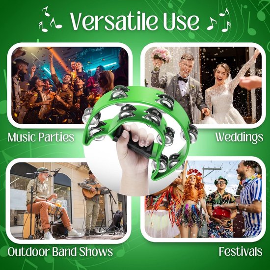 Bestsellers: De beste items in Tamboerijnen - handpercussie