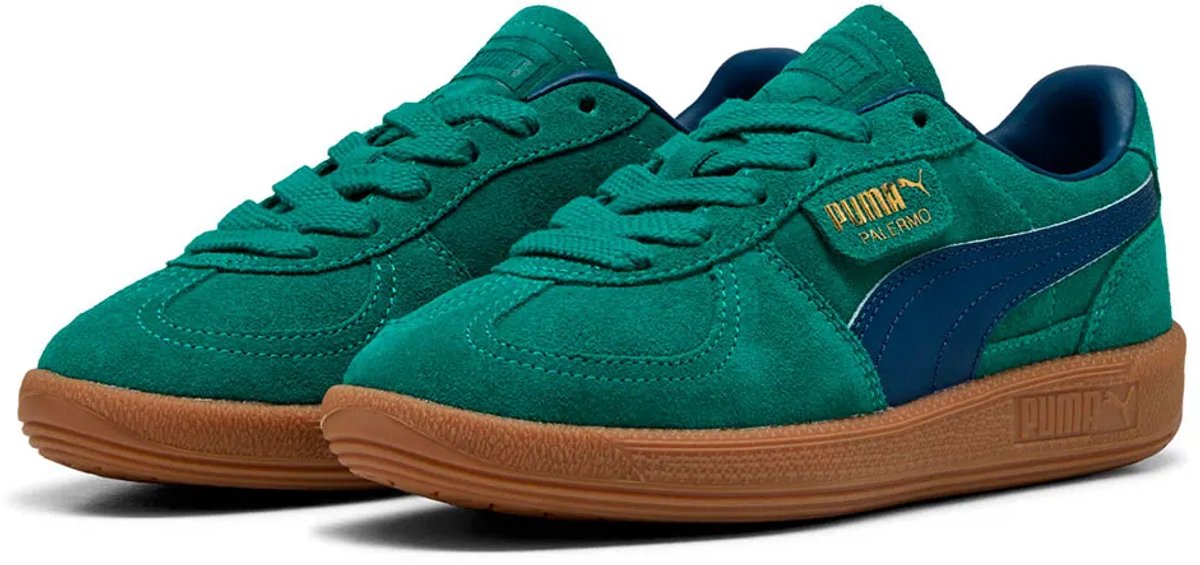Puma Palermo Jr Schoenen 1/2 Jongens Meisjes Blauw