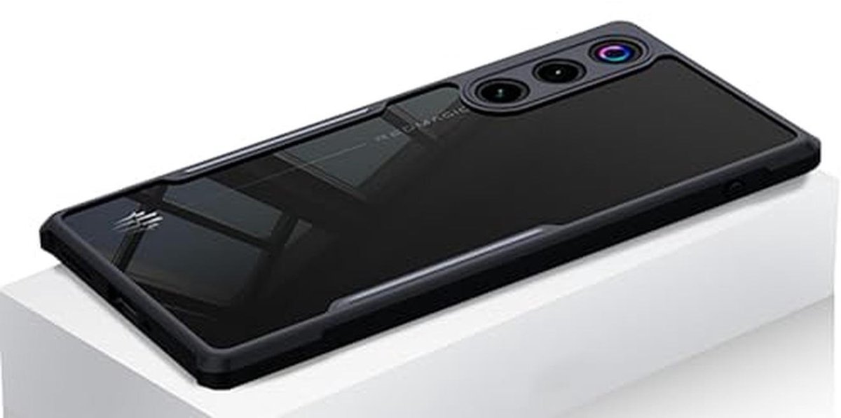 Hoes voor Nubia RedMagic 10 - Harde PC + Zachte TPU - Transparant Telefoonhoesje met Luchtkussen