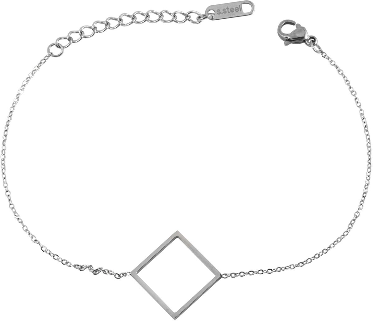 AKZENT Akzent dames sieradenset Viviane Akzent roestvrijstalen sieradenset bestaande uit een armband en een ketting met