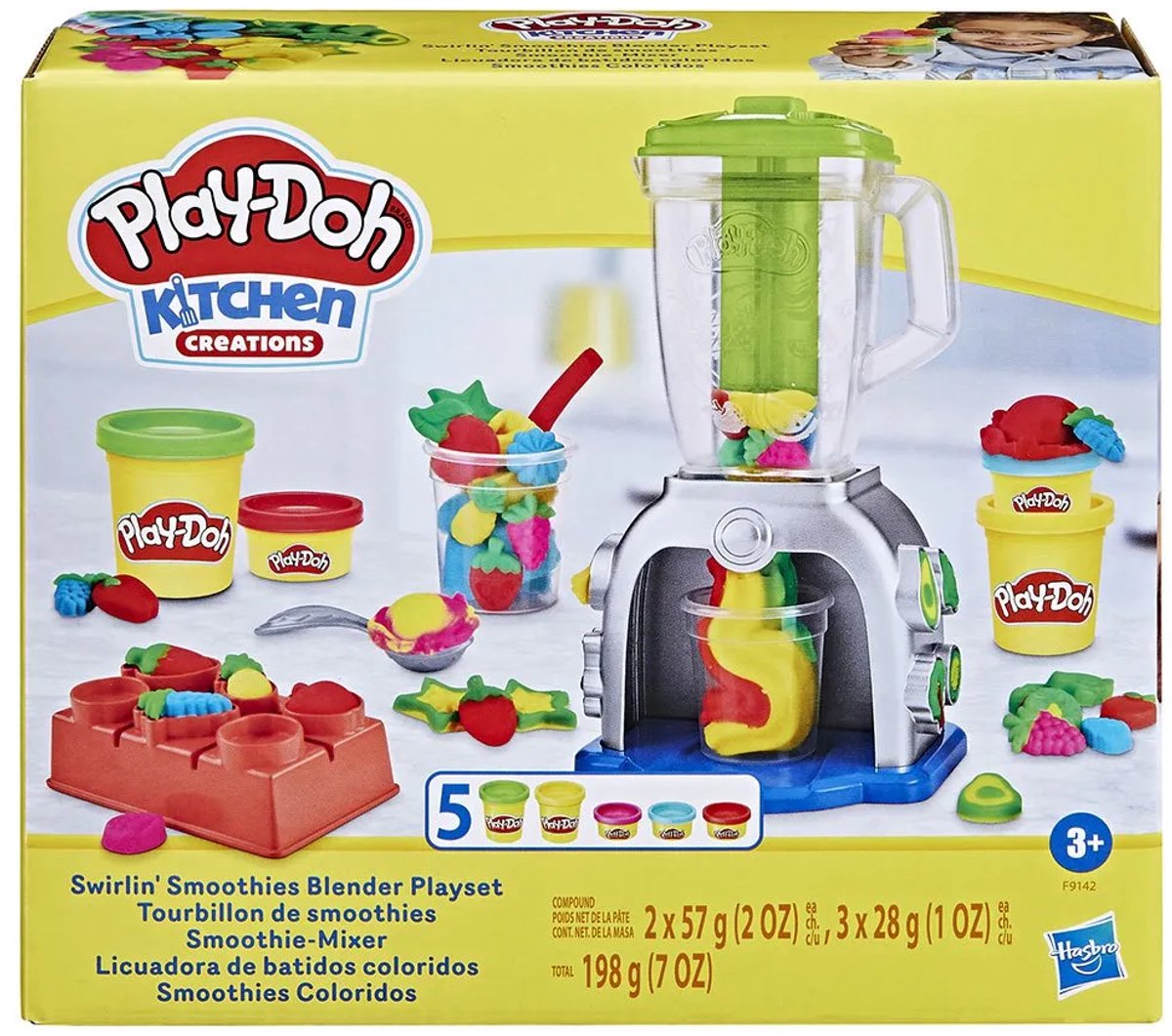 Play-Doh Smoothie Blender Set - Boetseerklei - 5 Play-Doh potjes - Knutselen voor kinderen — afbeelding 14