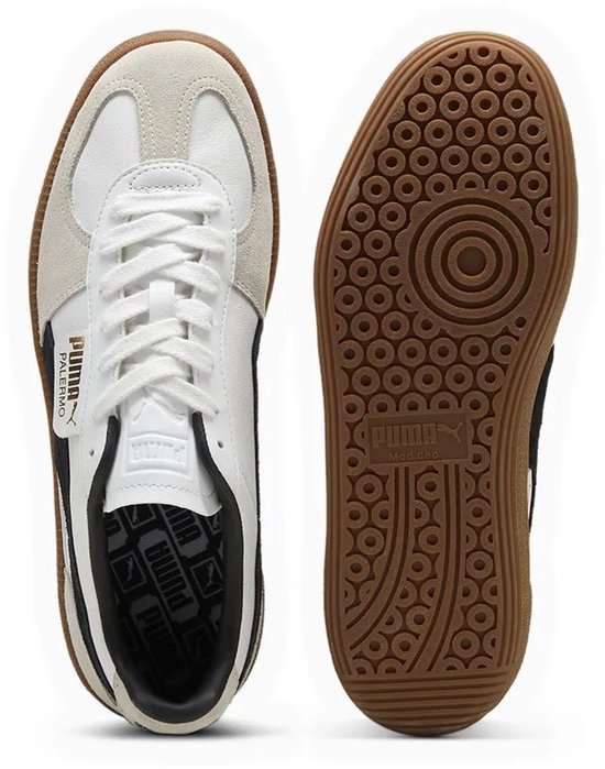 Sneaker femme Puma Palermo - Beige blanc - Taille 37