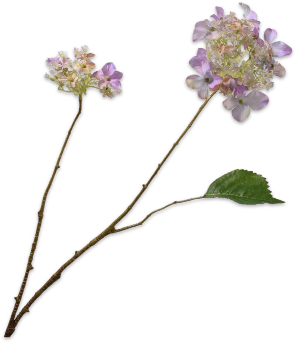 Silk-ka Kunstbloem - wit - H71 cm