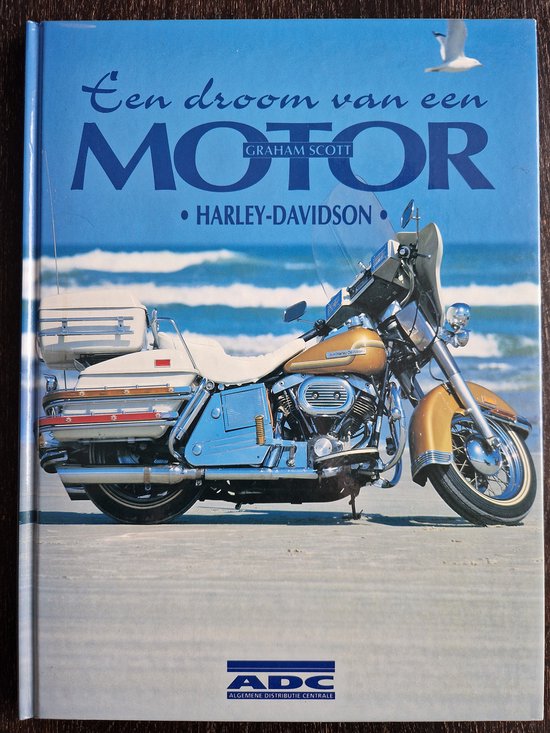 Droom van een motor harley-davidson