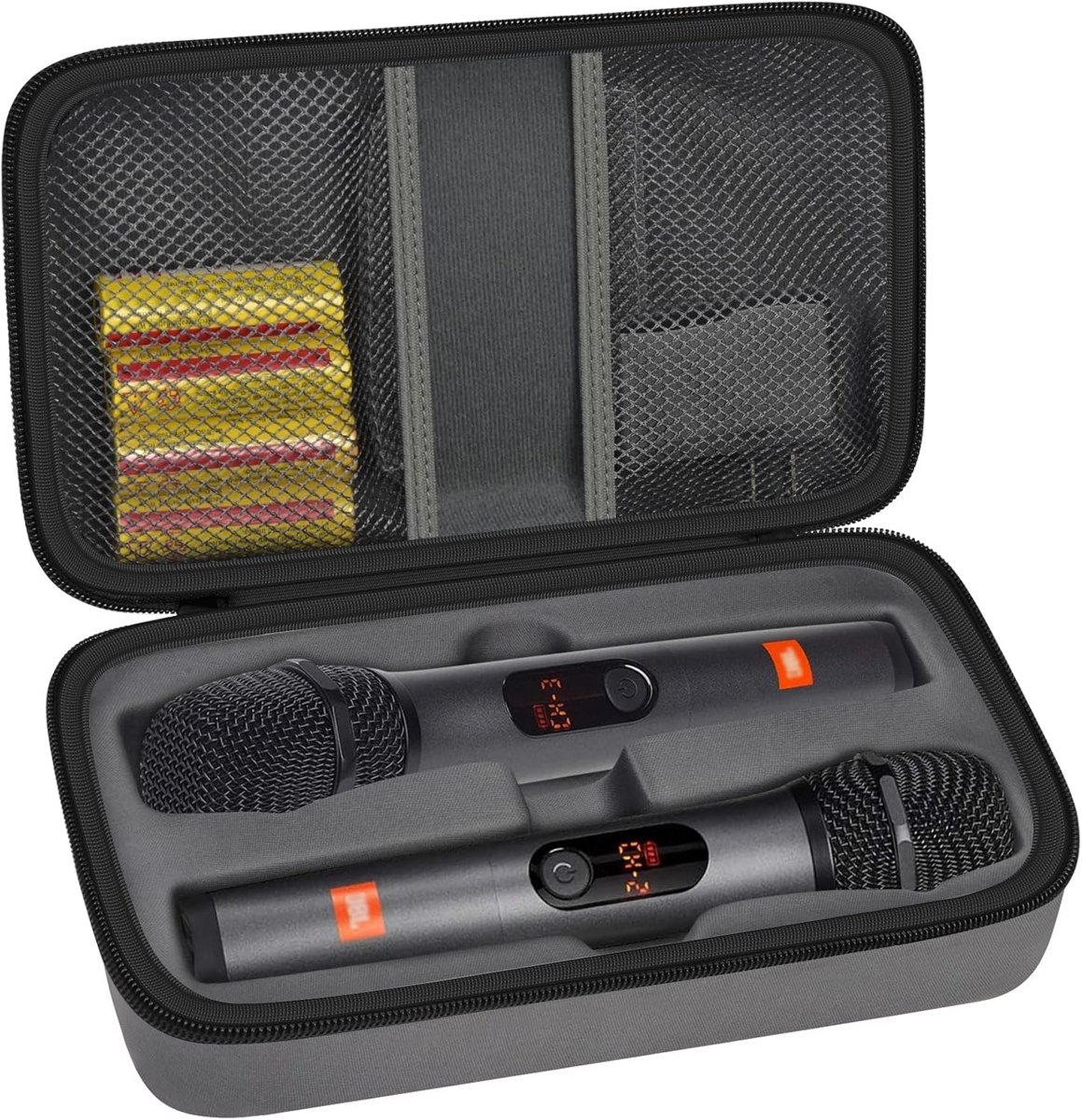 Draadloze Microfoon Behuizing voor Handheld Duet Microfoons - Reisoplossing voor Zingen en Karaoke