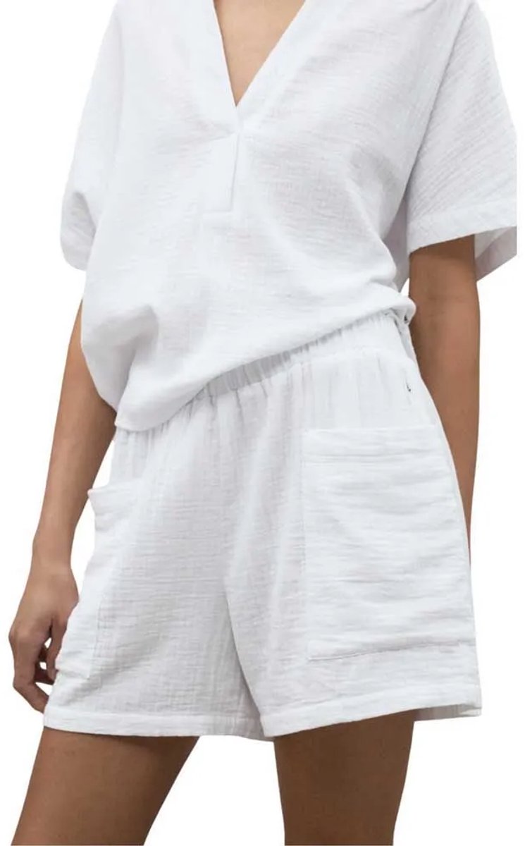 Ecoalf Yera Korte Broek Wit M Vrouw