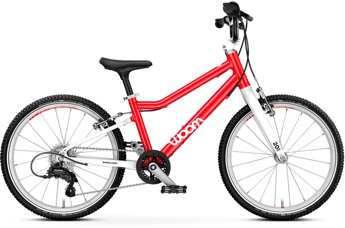 Woom Go 4 20´´ Fiets Rood Jongen