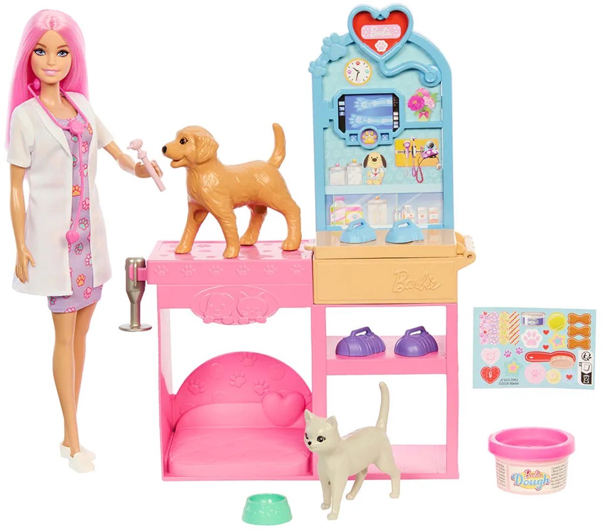 Barbie Careers Snelgips Dierenkliniek - Barbiepop — afbeelding 10