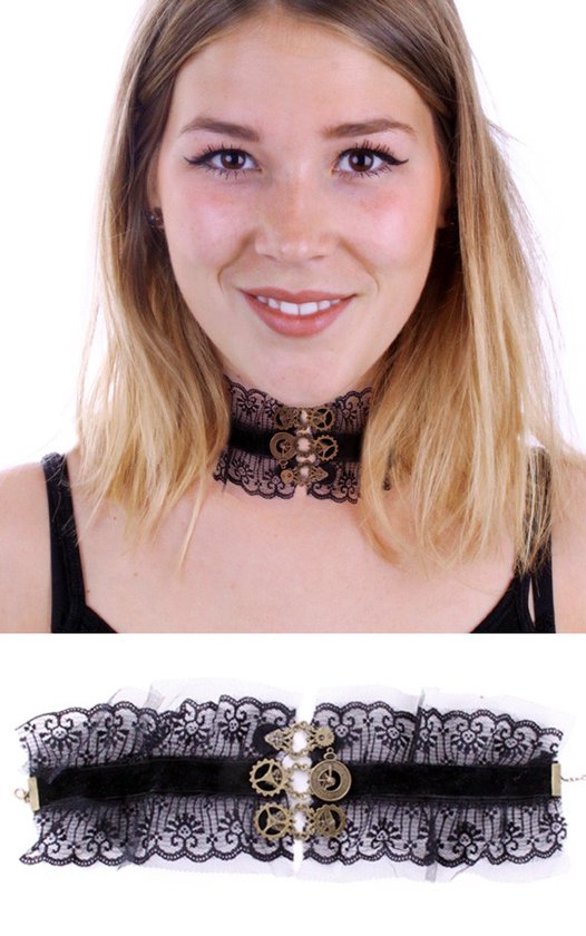 Chokers - Heren - Leren - Edelstenen - Ketting/collier kopen? | Korting tot 38