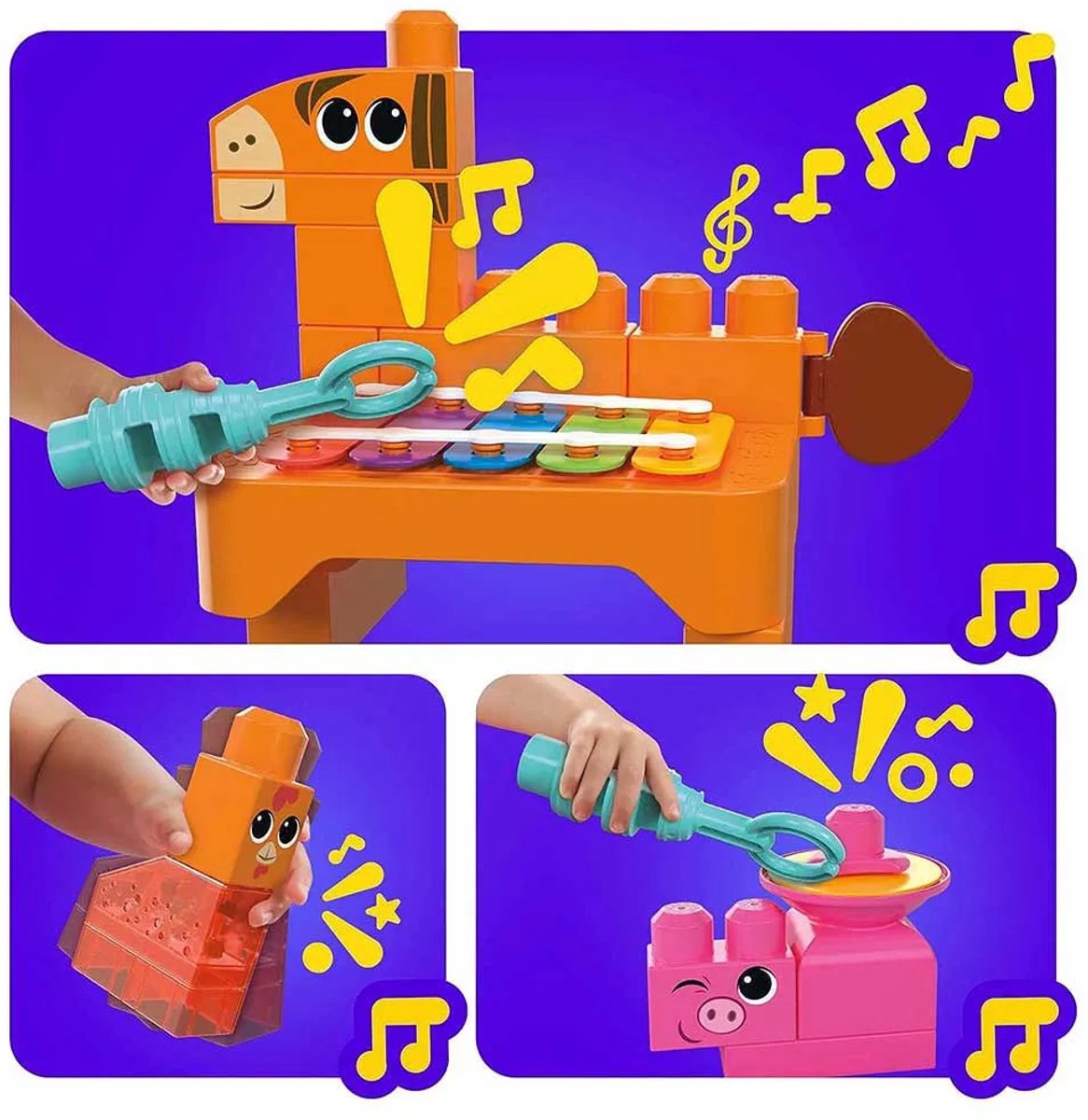 MEGA Bloks - Muzikale boerderijband - Bouwspeelgoed — afbeelding 14