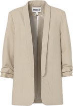Pieces Femme 17090996 Boss 3/4 Blazer Noos Poivre White - Taille XL
