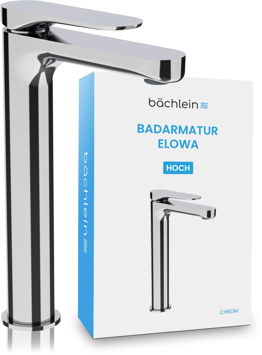 Bächlein – Design-badkamerarmatuur – Elowa – Hoge uitvoering