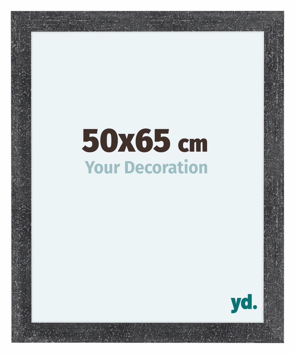 yd. Your Decoration - Fotolijst 50x65 cm - MDF - Grijs Geveegd - Como