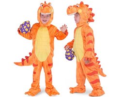 T-Rex Deluxe Dinosaur Costume voor Kinderen - Halloween Kostuum, Verkleedfeest en Rollenspel