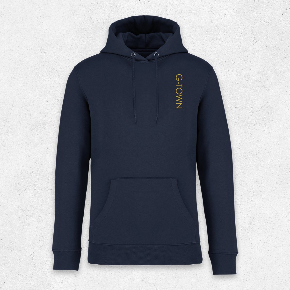 G-TOWN G‑TOWN – Unisex Hoodie Gold Edition – Luxe Streetwear – Duurzaam & Comfortabel Navy Blue