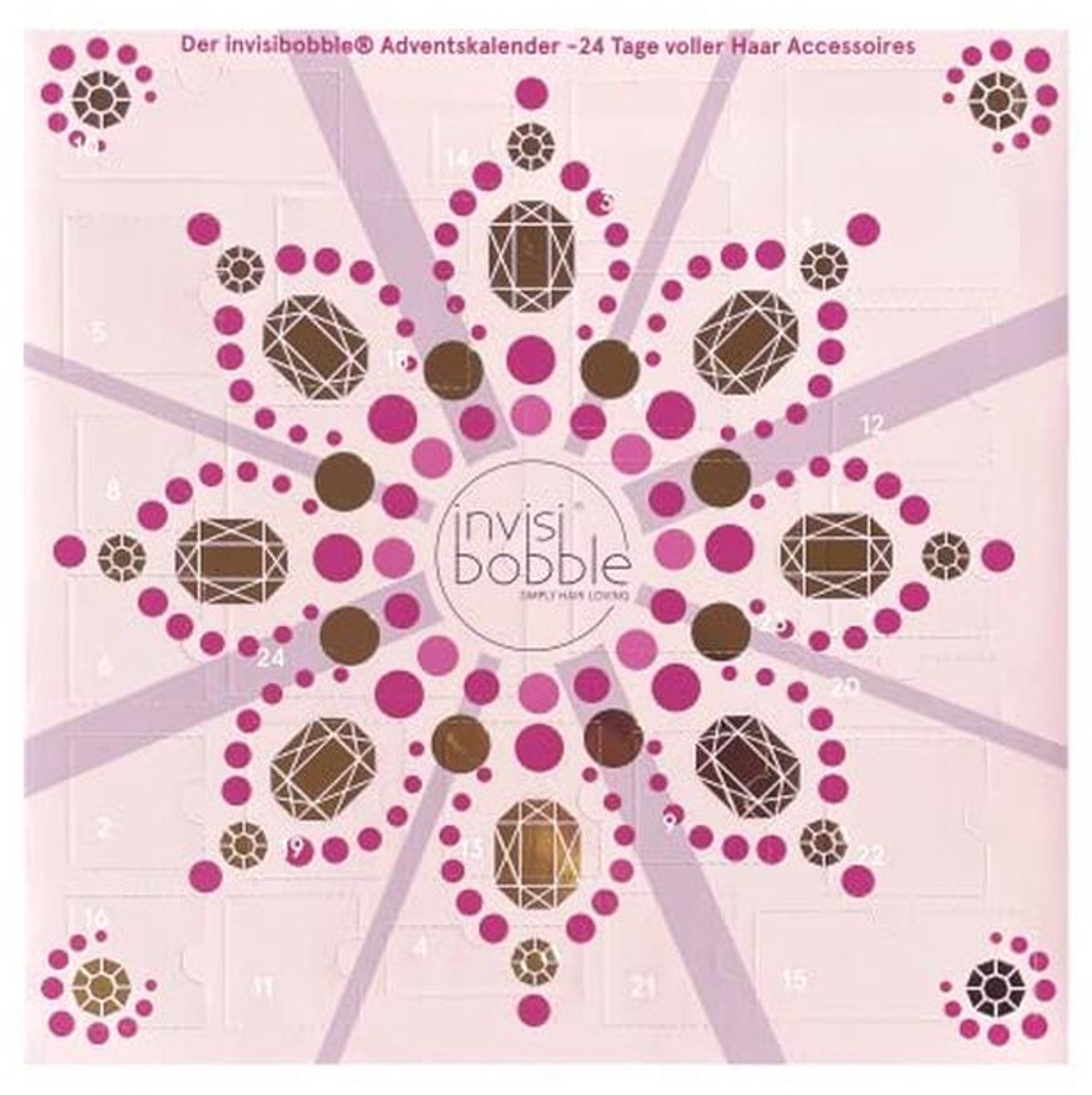 Adventskalender voor Dames met Haaraccessoires