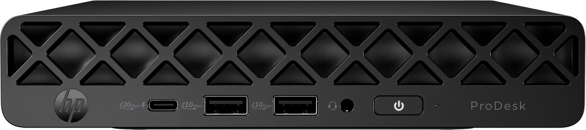 HP ProDesk 4 Mini G1i Desktop AI PC Intel Core Ultra 5 235T 24 GB DDR5-SDRAM 512 GB SSD Windows 11 Pro Mini PC